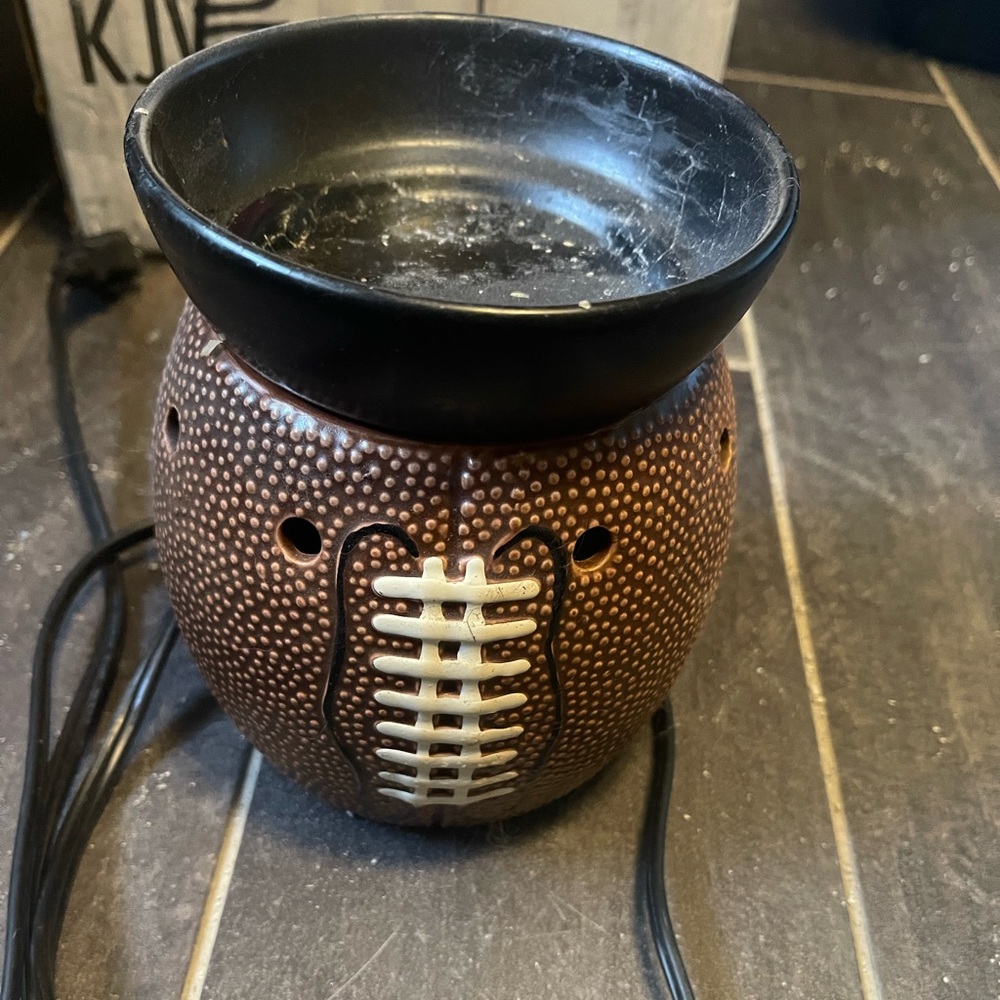 Retired  Scentsy Football Shaped Wax Warmer